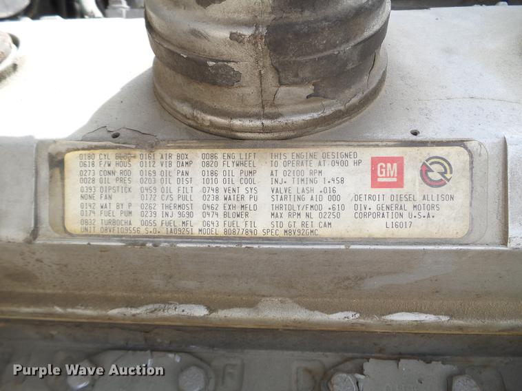 image for item DC4558 1980 GMC Bison semi truck