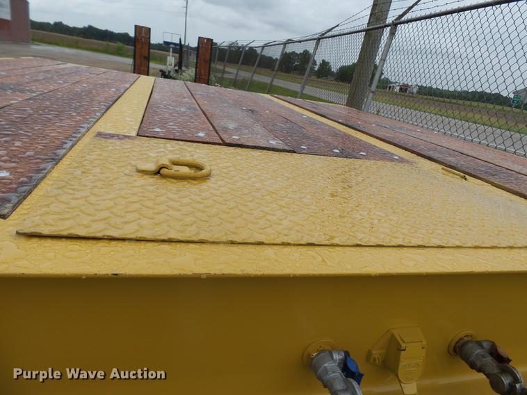 image for item DD2344 2005 Kaufman R35 drop deck equipment trailer
