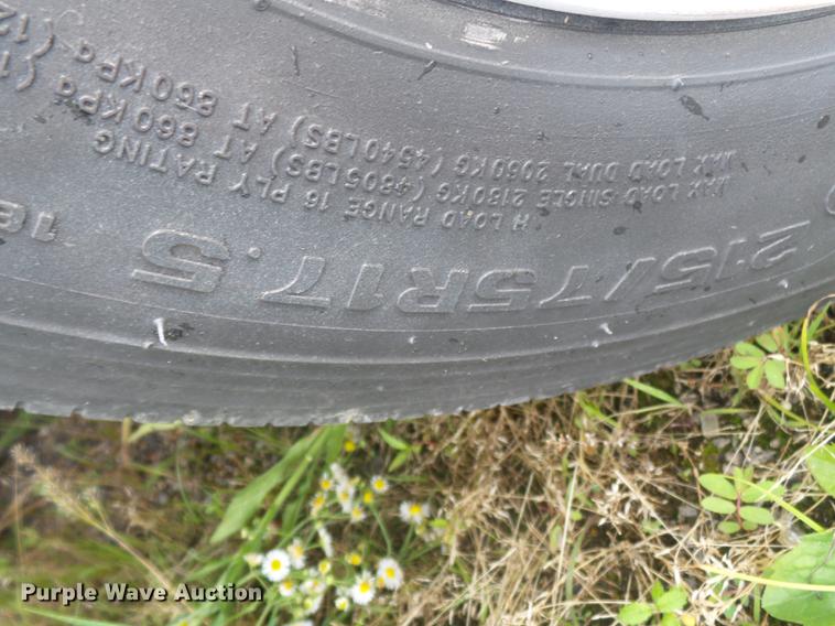 image for item DD2344 2005 Kaufman R35 drop deck equipment trailer