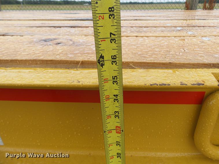image for item DD2344 2005 Kaufman R35 drop deck equipment trailer