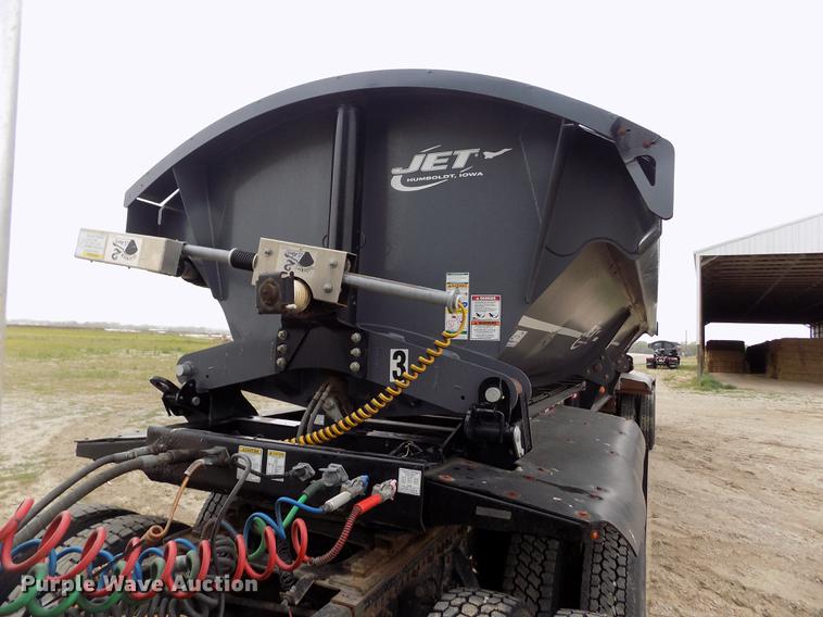 image for item DE1187 2016 Jet side dump trailer