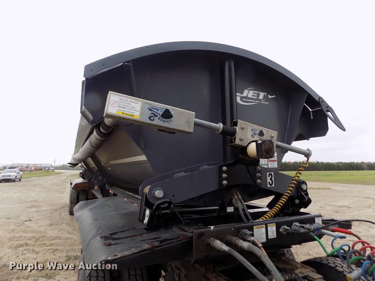 image for item DE1187 2016 Jet side dump trailer