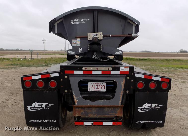 image for item DE1187 2016 Jet side dump trailer