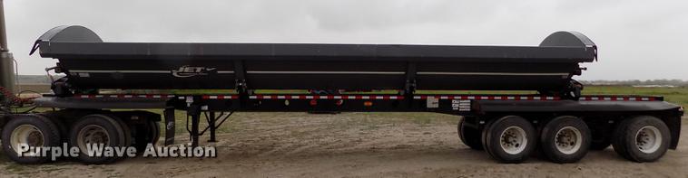 image for item DE1187 2016 Jet side dump trailer