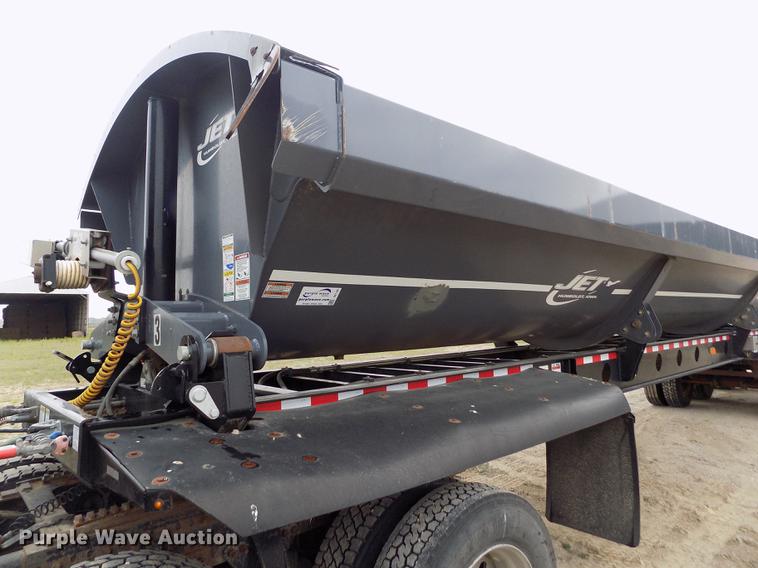 image for item DE1187 2016 Jet side dump trailer