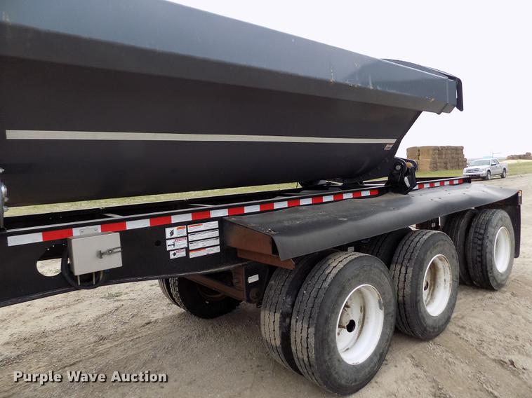 image for item DE1187 2016 Jet side dump trailer
