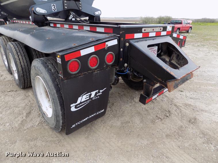 image for item DE1187 2016 Jet side dump trailer