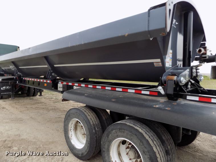 image for item DE1187 2016 Jet side dump trailer