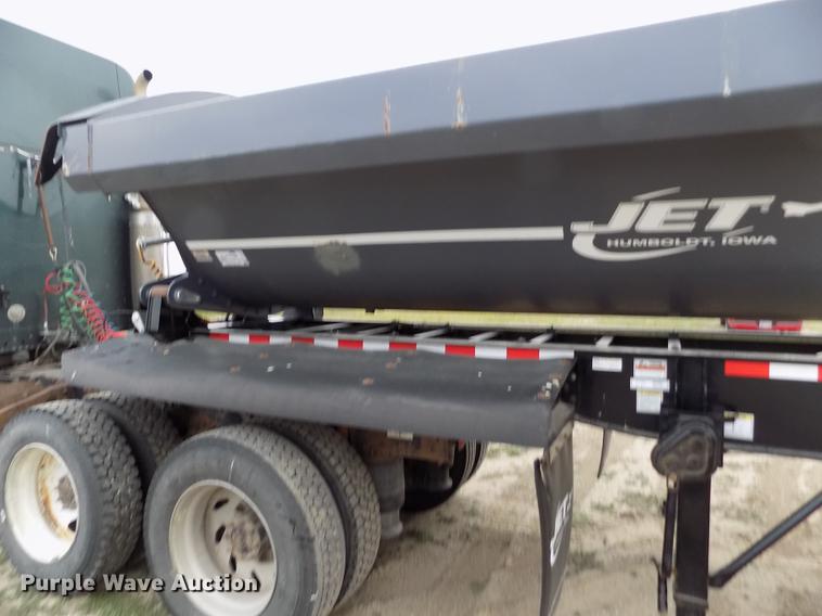 image for item DE1187 2016 Jet side dump trailer