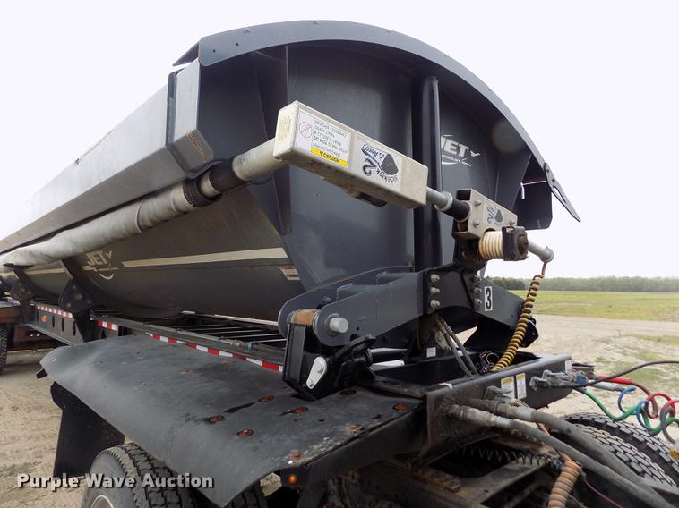 image for item DE1187 2016 Jet side dump trailer