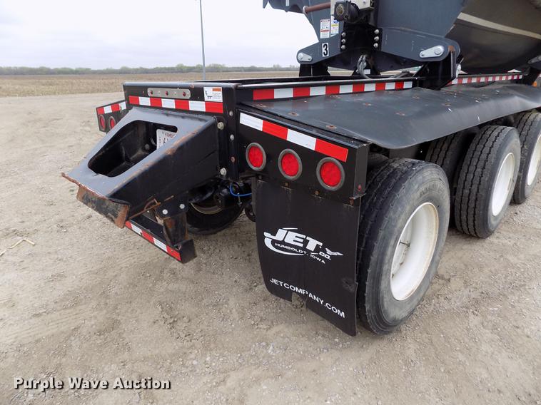 image for item DE1187 2016 Jet side dump trailer