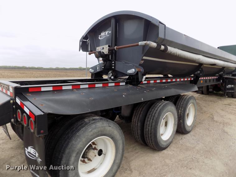 image for item DE1187 2016 Jet side dump trailer