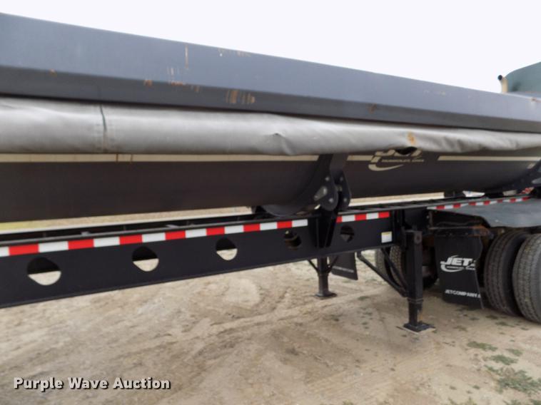 image for item DE1187 2016 Jet side dump trailer