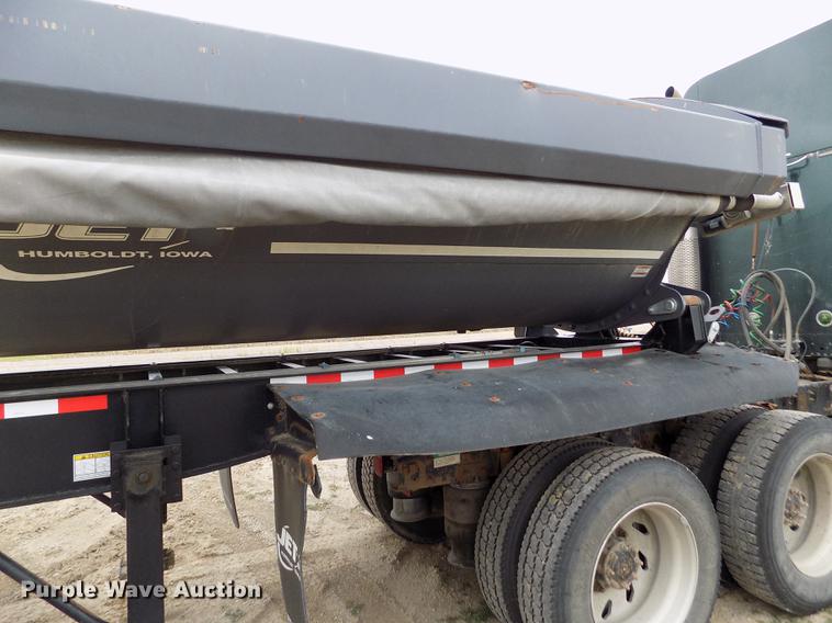 image for item DE1187 2016 Jet side dump trailer