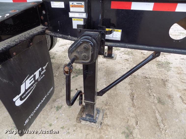 image for item DE1187 2016 Jet side dump trailer