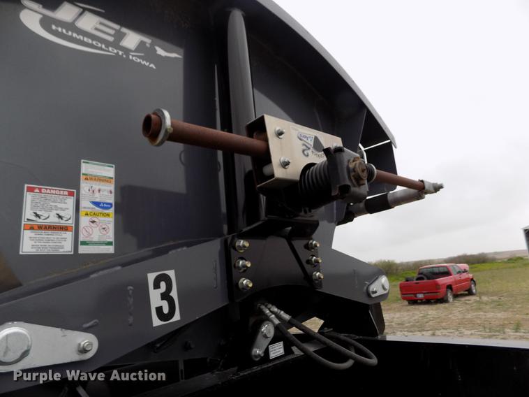 image for item DE1187 2016 Jet side dump trailer