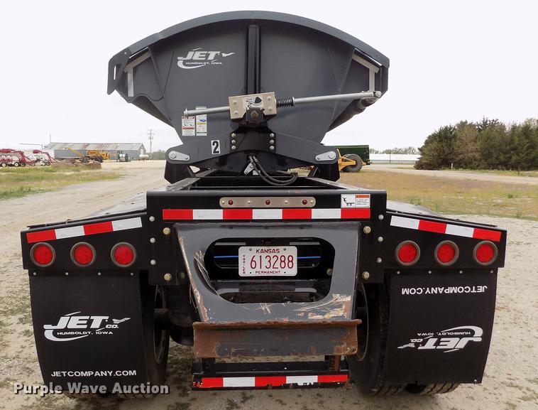 image for item DE1188 2016 Jet side dump trailer
