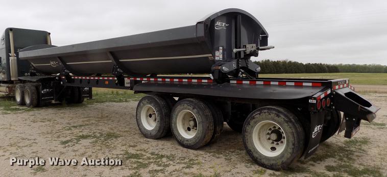 image for item DE1188 2016 Jet side dump trailer