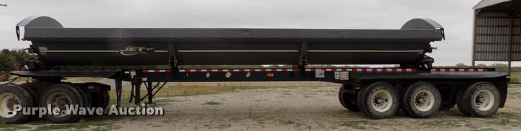 image for item DE1188 2016 Jet side dump trailer