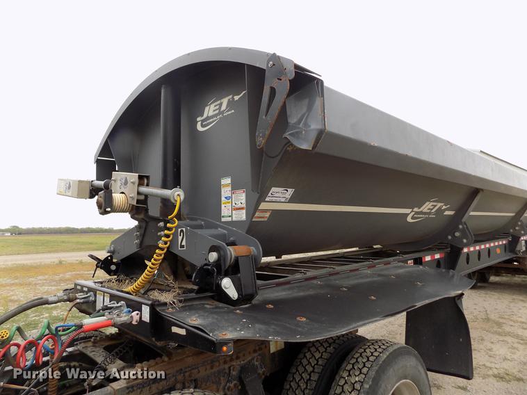 image for item DE1188 2016 Jet side dump trailer