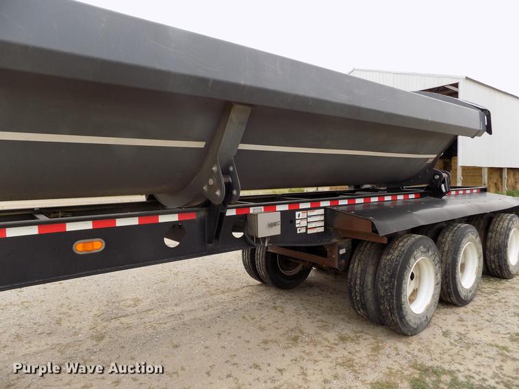 image for item DE1188 2016 Jet side dump trailer