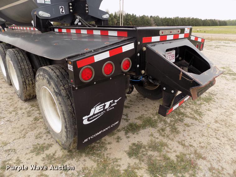 image for item DE1188 2016 Jet side dump trailer