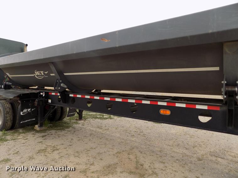 image for item DE1188 2016 Jet side dump trailer