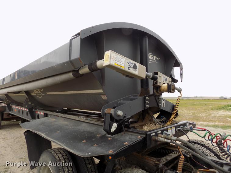 image for item DE1188 2016 Jet side dump trailer
