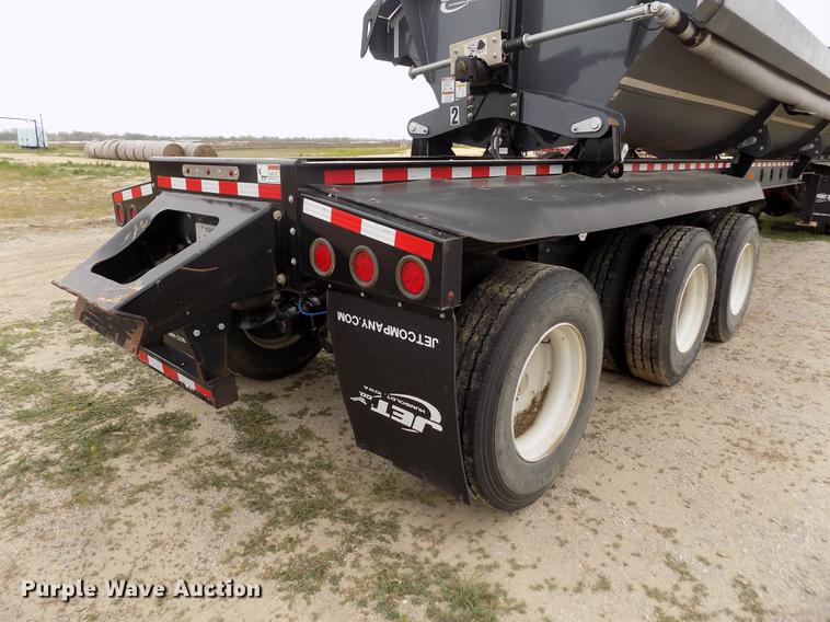 image for item DE1188 2016 Jet side dump trailer