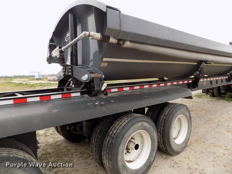 image for item DE1188 2016 Jet side dump trailer
