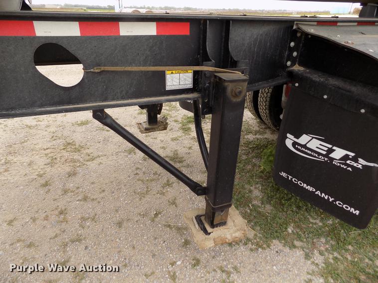 image for item DE1188 2016 Jet side dump trailer