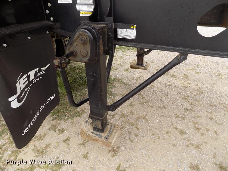 image for item DE1188 2016 Jet side dump trailer