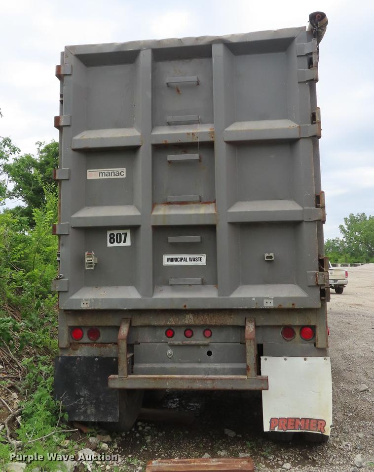 image for item DE3550 2005 Manac walking floor trailer