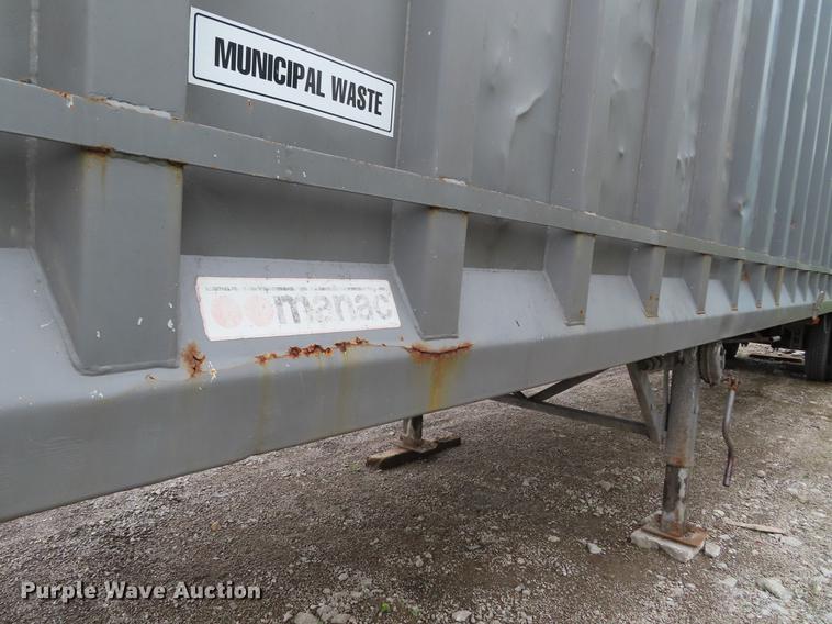 image for item DE3550 2005 Manac walking floor trailer