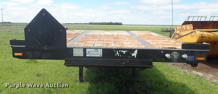 image for item DE5375 2003 Transcraft drop deck trailer