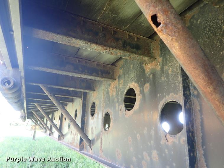 image for item DE5375 2003 Transcraft drop deck trailer