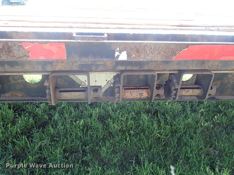 image for item DE5375 2003 Transcraft drop deck trailer
