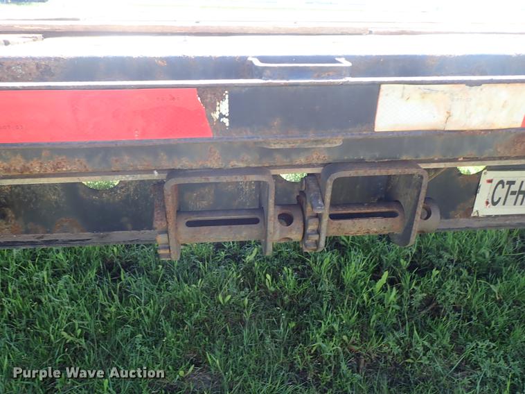 image for item DE5375 2003 Transcraft drop deck trailer