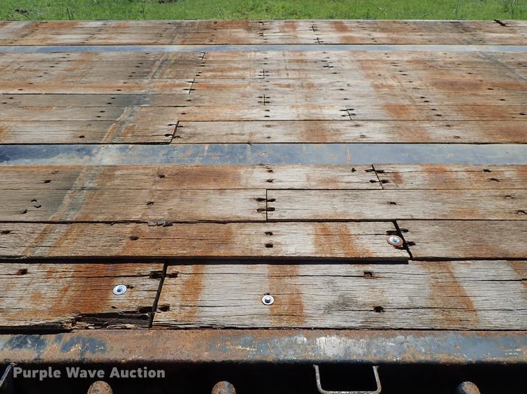 image for item DE5375 2003 Transcraft drop deck trailer