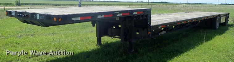 image for item DE5376 2002 Doonan 502-DB14 drop deck trailer