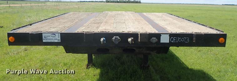 image for item DE5376 2002 Doonan 502-DB14 drop deck trailer