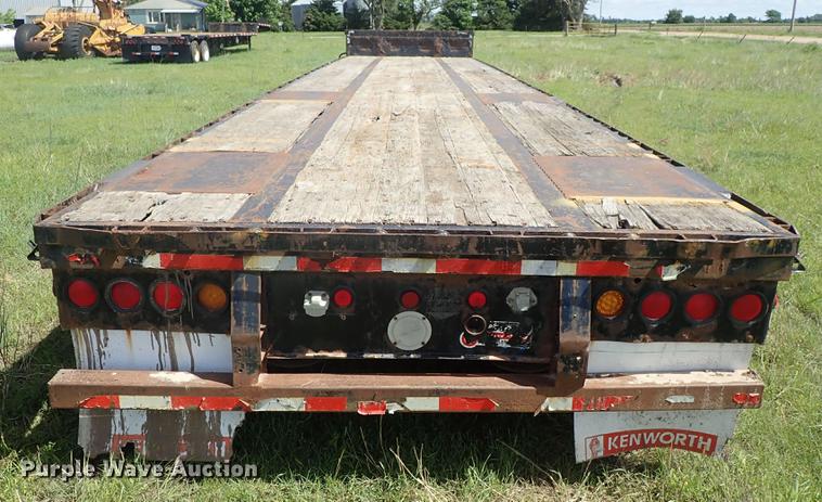 image for item DE5376 2002 Doonan 502-DB14 drop deck trailer