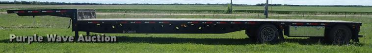 image for item DE5376 2002 Doonan 502-DB14 drop deck trailer