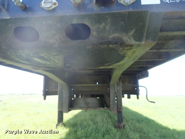 image for item DE5376 2002 Doonan 502-DB14 drop deck trailer