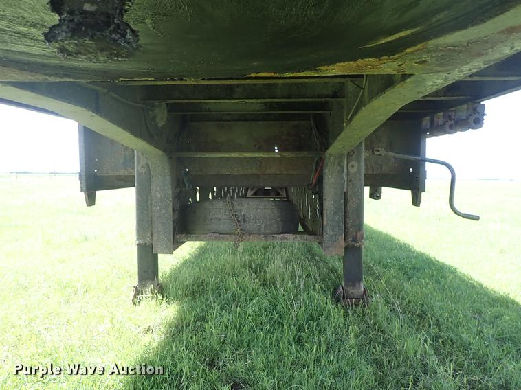 image for item DE5376 2002 Doonan 502-DB14 drop deck trailer