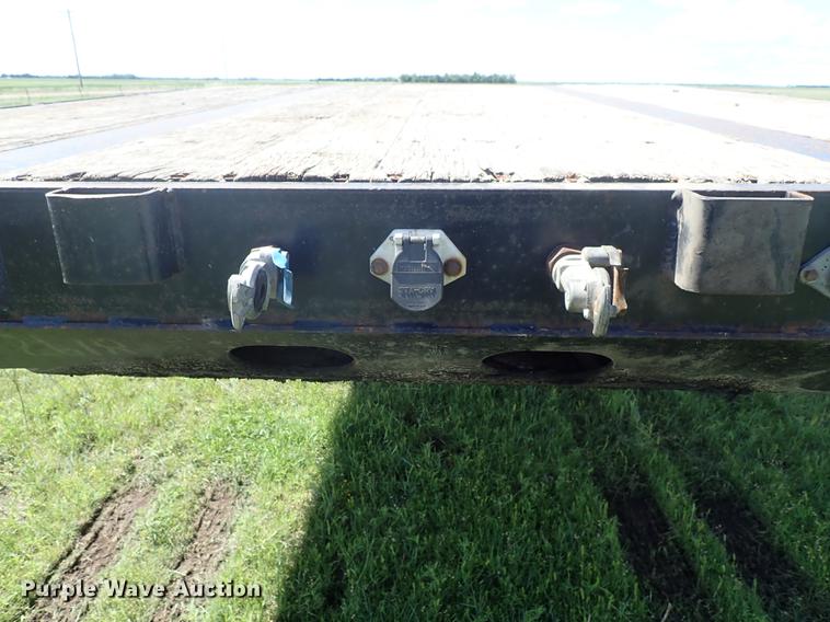 image for item DE5376 2002 Doonan 502-DB14 drop deck trailer