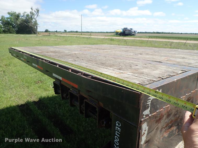 image for item DE5376 2002 Doonan 502-DB14 drop deck trailer