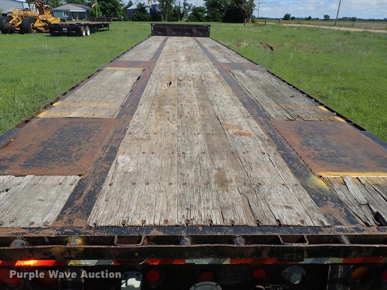 image for item DE5376 2002 Doonan 502-DB14 drop deck trailer