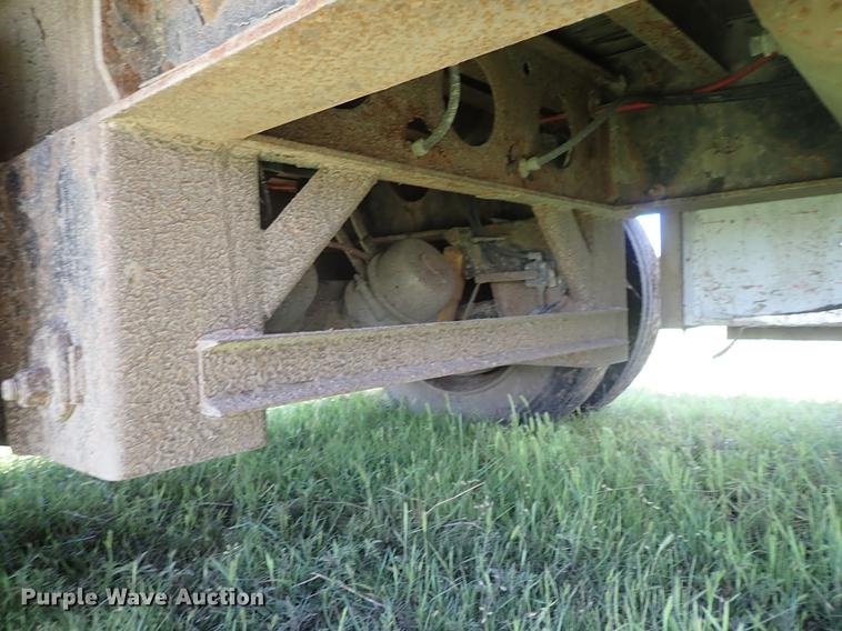 image for item DE5376 2002 Doonan 502-DB14 drop deck trailer