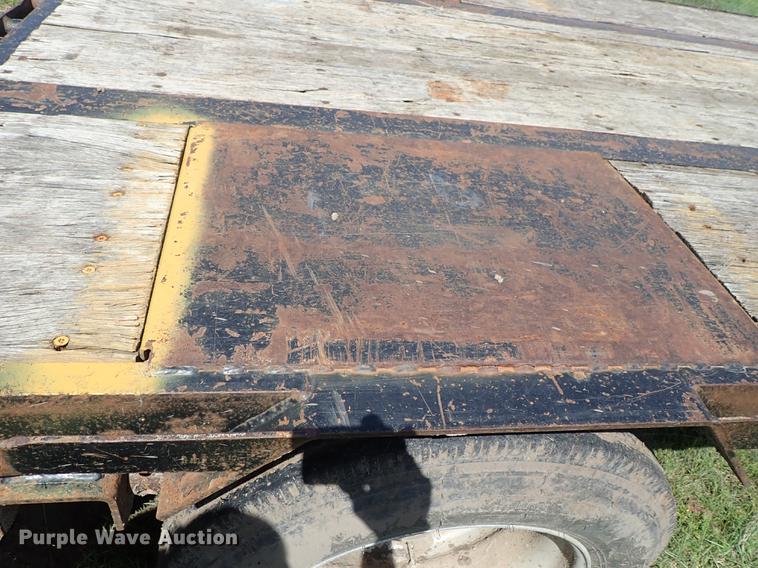 image for item DE5376 2002 Doonan 502-DB14 drop deck trailer